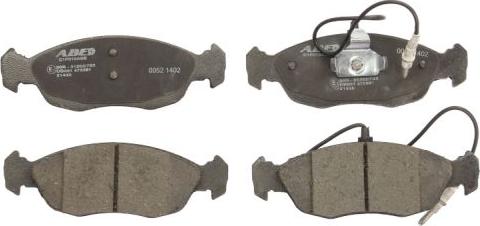 ABE C1P019ABE - Brake Pad Set, disc brake car-mod.net