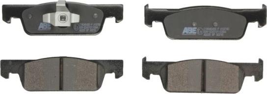 ABE C1R046ABE-P - Brake Pad Set, disc brake car-mod.net