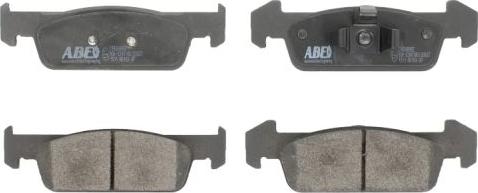 ABE C1R048ABE - Brake Pad Set, disc brake car-mod.net