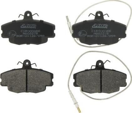 ABE C1R000ABE - Brake Pad Set, disc brake car-mod.net