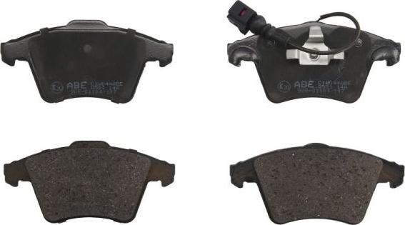 ABE C1W044ABE - Brake Pad Set, disc brake car-mod.net