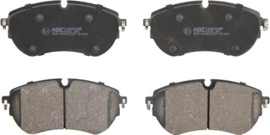 ABE C1W081ABE - Brake Pad Set, disc brake car-mod.net