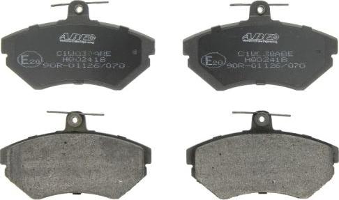 ABE C1W038ABE - Brake Pad Set, disc brake car-mod.net