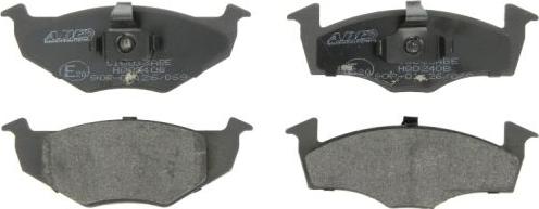 ABE C1W033ABE - Brake Pad Set, disc brake car-mod.net