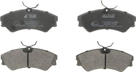 ABE C1W021ABE - Brake Pad Set, disc brake car-mod.net