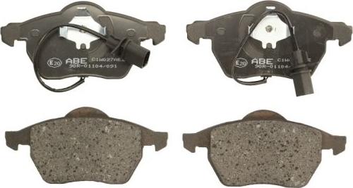 ABE C1W027ABE - Brake Pad Set, disc brake car-mod.net