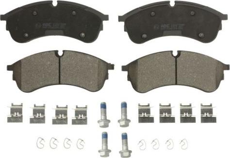 ABE C1W079ABE - Brake Pad Set, disc brake car-mod.net