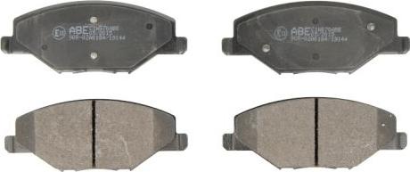 ABE C1W070ABE - Brake Pad Set, disc brake car-mod.net