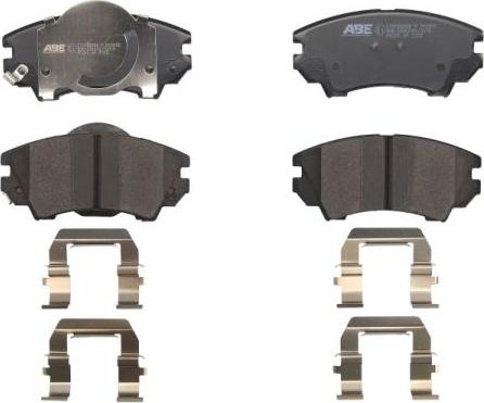 ABE C1X039ABE-P - Brake Pad Set, disc brake car-mod.net