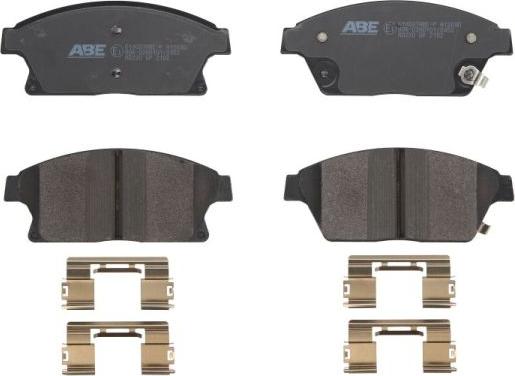 ABE C1X037ABE-P - Brake Pad Set, disc brake car-mod.net