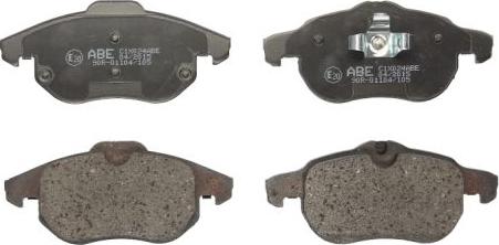 ABE C1X024ABE - Brake Pad Set, disc brake car-mod.net