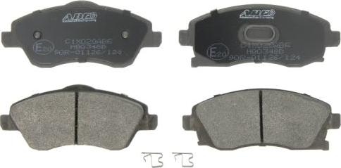 ABE C1X020ABE - Brake Pad Set, disc brake car-mod.net