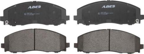 ABE C1Y041ABE - Brake Pad Set, disc brake car-mod.net