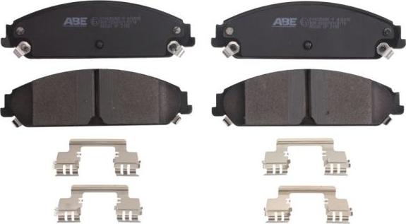 ABE C1Y035ABE-P - Brake Pad Set, disc brake car-mod.net