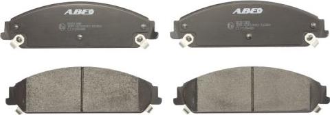ABE C1Y035ABE - Brake Pad Set, disc brake car-mod.net