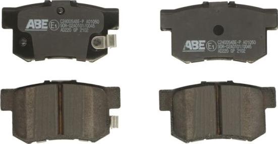 ABE C24005ABE-P - Brake Pad Set, disc brake car-mod.net