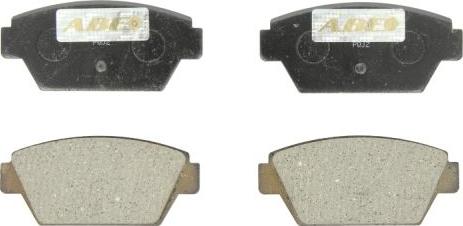 ABE C25000ABE - Brake Pad Set, disc brake car-mod.net