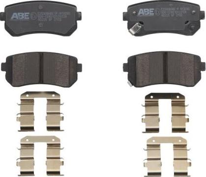 ABE C20308ABE-P - Brake Pad Set, disc brake car-mod.net