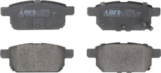 ABE C28004ABE - Brake Pad Set, disc brake car-mod.net