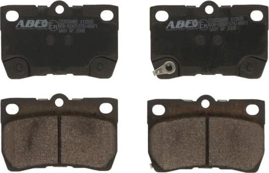 ABE C22033ABE - Brake Pad Set, disc brake car-mod.net