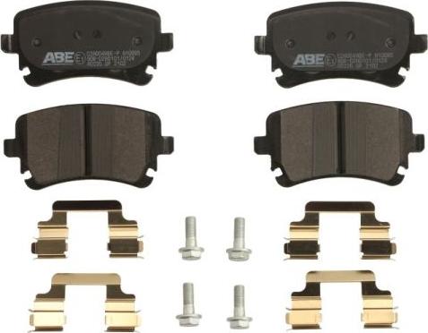 ABE C2A004ABE-P - Brake Pad Set, disc brake car-mod.net