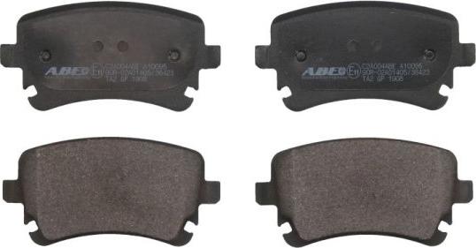 ABE C2A004ABE - Brake Pad Set, disc brake car-mod.net