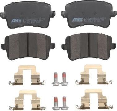 ABE C2A005ABE-P - Brake Pad Set, disc brake car-mod.net