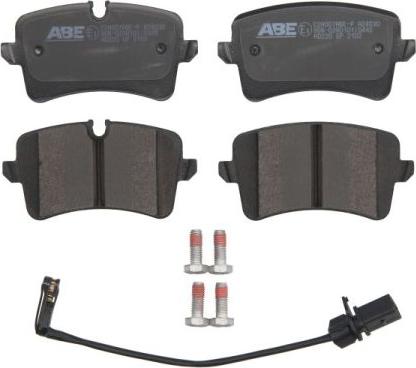 ABE C2A007ABE-P - Brake Pad Set, disc brake car-mod.net