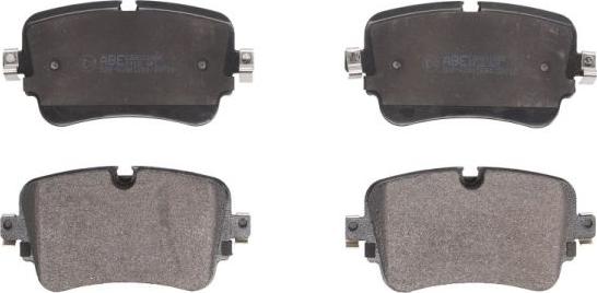 ABE C2A011ABE - Brake Pad Set, disc brake car-mod.net