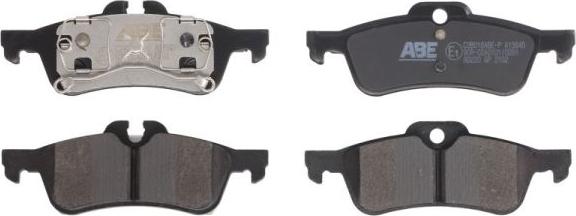 ABE C2B018ABE-P - Brake Pad Set, disc brake car-mod.net