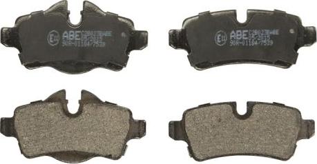 ABE C2B023ABE - Brake Pad Set, disc brake car-mod.net