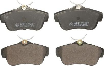 ABE C2C012ABE - Brake Pad Set, disc brake car-mod.net