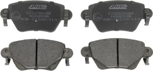 ABE C2G008ABE - Brake Pad Set, disc brake car-mod.net