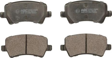 ABE C2G019ABE - Brake Pad Set, disc brake car-mod.net