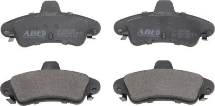ABE C2G012ABE - Brake Pad Set, disc brake car-mod.net