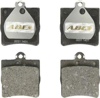 ABE C2M014ABE - Brake Pad Set, disc brake car-mod.net