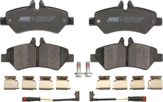 ABE C2M028ABE-P - Brake Pad Set, disc brake car-mod.net