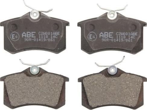 ABE C2W001ABE - Brake Pad Set, disc brake car-mod.net