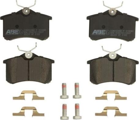 ABE C2W002ABE-P - Brake Pad Set, disc brake car-mod.net