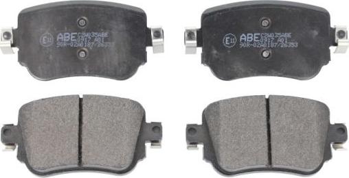 ABE C2W035ABE - Brake Pad Set, disc brake car-mod.net