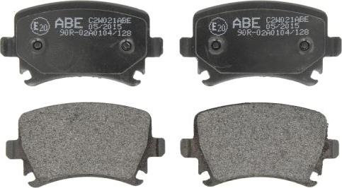 ABE C2W021ABE - Brake Pad Set, disc brake car-mod.net