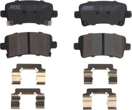 ABE C2X015ABE-P - Brake Pad Set, disc brake car-mod.net