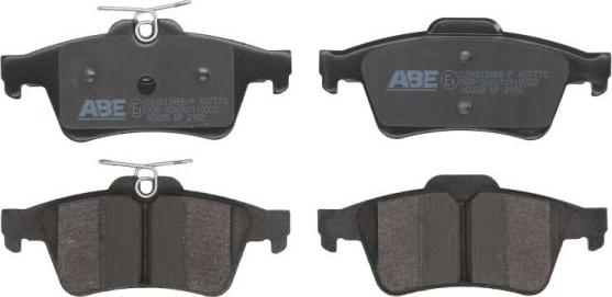 ABE C2X013ABE-P - Brake Pad Set, disc brake car-mod.net
