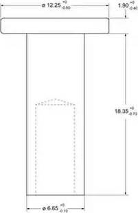 ABEX 93280 - Rivet, drum brake lining car-mod.net