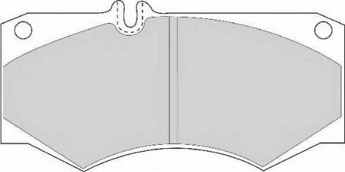 ABEX AVR141 - Brake Pad Set, disc brake car-mod.net