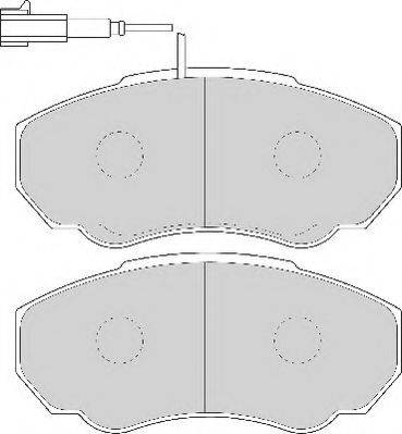ABEX AVR108 - Brake Pad Set, disc brake car-mod.net