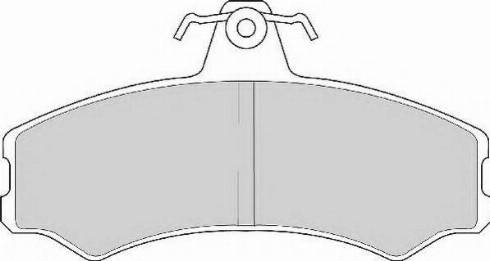 ABEX AVR107 - Brake Pad Set, disc brake car-mod.net