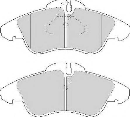 ABEX AVR114 - Brake Pad Set, disc brake car-mod.net