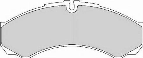 ABEX AVR136 - Brake Pad Set, disc brake car-mod.net