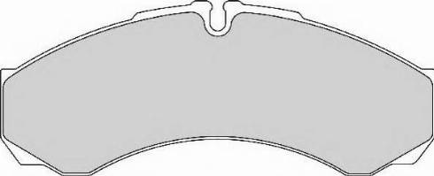 ABEX AVR122 - Brake Pad Set, disc brake car-mod.net